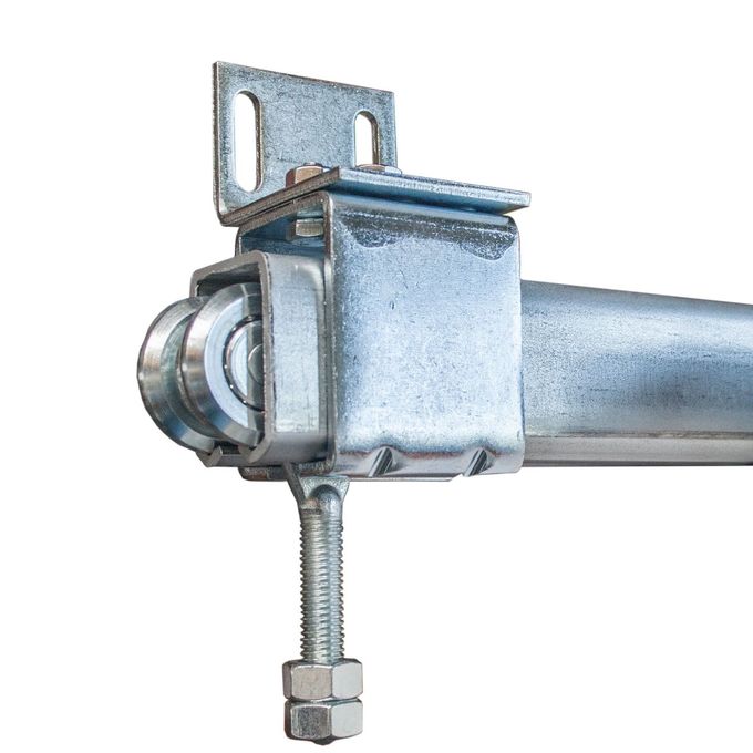 Stahl galvanisierte hängende Rollen-Gleisanlage-hängende Tür-Rollen-Schiene 1