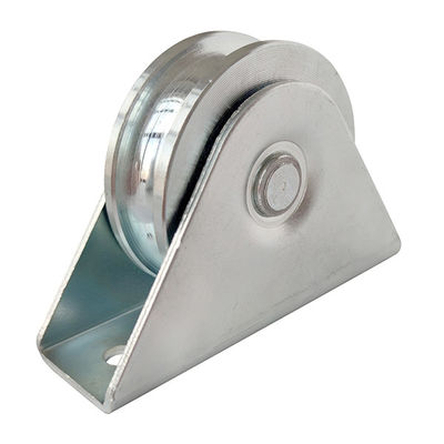 3 gleitende das Tor galvanisierte des Zoll-75mm, das Hochleistungsu Nut der Rad-trägt, Stahl