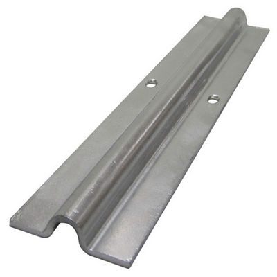 Nut R8 R10 galvanisierte gleitende Laufschienen-Hardware-Schienen-Rundeisen-StahlLaufschienen starke 3.5mm