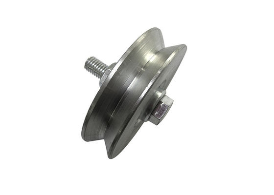 Q235 Metallv Nut-gleitendes Tor-Rad mit Bolzen