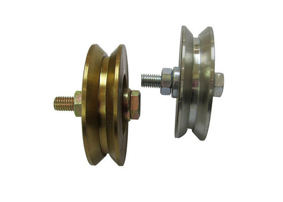 Q235 Nut-gleitendes Tor-Rad des Metally mit Bolzen