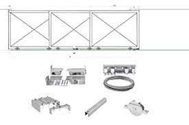 Teleskopische gleitende Tor-Öffner-Hardware-Ausrüstungen des Tor-DIY automatische