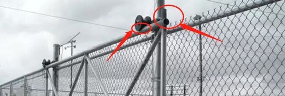 freitragende Nylonrollen des Tor-5327g mit Klammer-Kettenglied-Zaun Gate Wheels