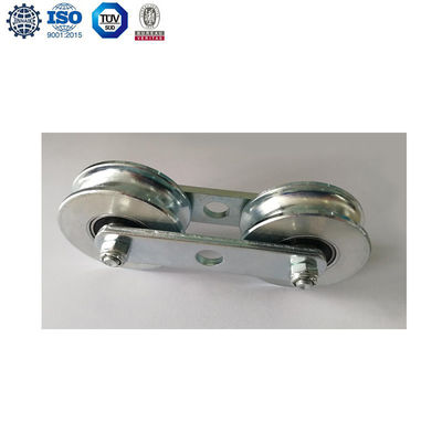 ISO9001 galvanisierte Bananen-Kabelbahn-Rollen-Laufkatzen-Flaschenzug mit Ketten für Bananen-Bauernhof