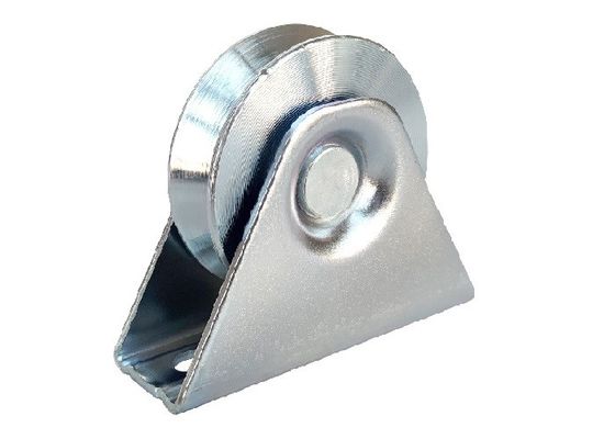 98mm 4&quot; Hochleistungsfahrstraßen-Tor dreht das galvanisierte v-Nut-Eisen