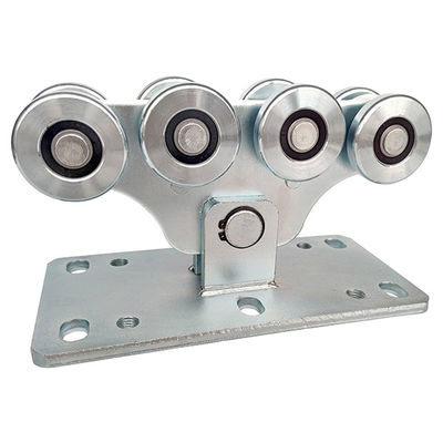 68mm Rollen galvanisierten mittleres gleitendes freitragendes Torwagenstahlrad