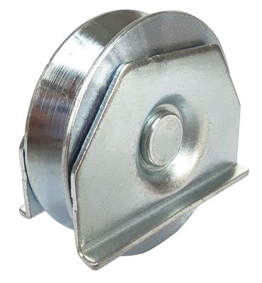 Schiebetürunterseite der Garderobe dreht Nut der 80mm Tor-Räder Y mit doppelter Platte