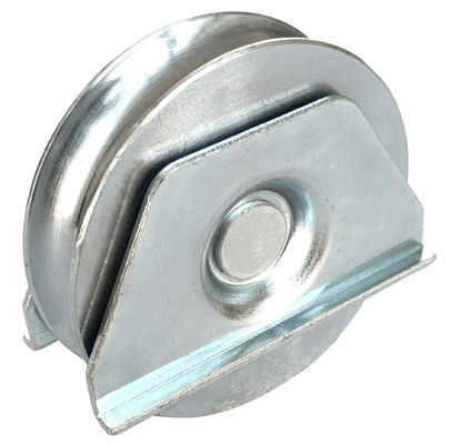 Schiebetürunterseite der Garderobe dreht Nut der 80mm Tor-Räder Y mit doppelter Platte