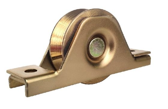 Schiebetür-Hardware-Räder 4&quot; 101.6mm des Stahlv untere Räder Nuttors mit 6202 tragend
