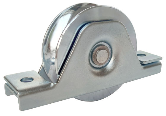 Schiebetür-Hardware-Räder 4&quot; 101.6mm des Stahlv untere Räder Nuttors mit 6202 tragend