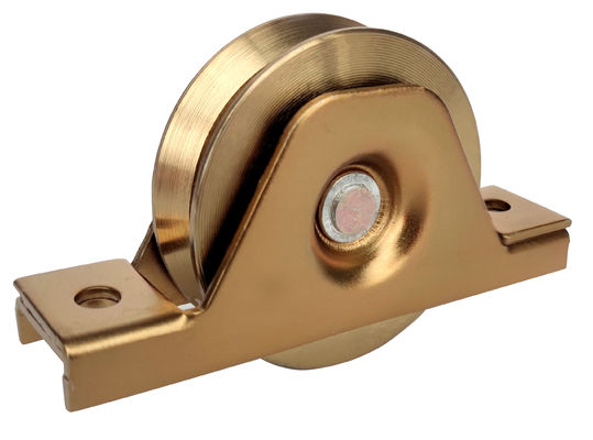Schiebetür-Hardware-Räder 4&quot; 101.6mm des Stahlv untere Räder Nuttors mit 6202 tragend