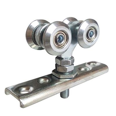 25mm vier Rollen-gleitendes Tor-Aufhänger-Rollen-Räder mit Lagern