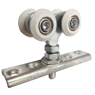 Wandschrank 25mm 4 Rad-Schiebetür-Rollenhochleistungsscheunentür-Räder Wand führt ebenen Berg