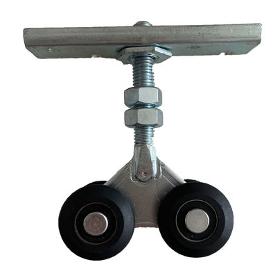 25mm Schiebetür-Spitzenbahn-Rollen-Klammer 2 oder 4 Last des Rad-3m 100kg