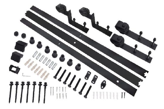 11 Ft 10 Ft doppelte Scheunen-Tür-Hardware für die Kabinette verstärkend, die Tür-Gleisanlage hängen    3 Meter
