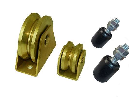 Justierbare Steuerschieber-Führer-Rolle 6&quot; 25mm 30mm 40mm schwarz