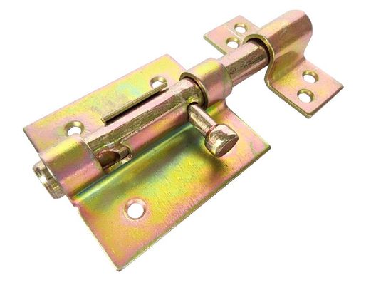 Sicherheits-Zwei-Bolzen-Badezimmer, das Schieberiegel-/Torriegel-Turm-Splitter-Zink-Stahl schiebt