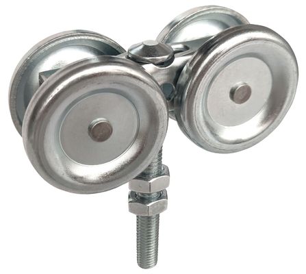Hängende Tür-Rollen des Bolzen-M12 und Bahn-Innenscheunen-Tür-Rolle Kit Hardware Box Rail