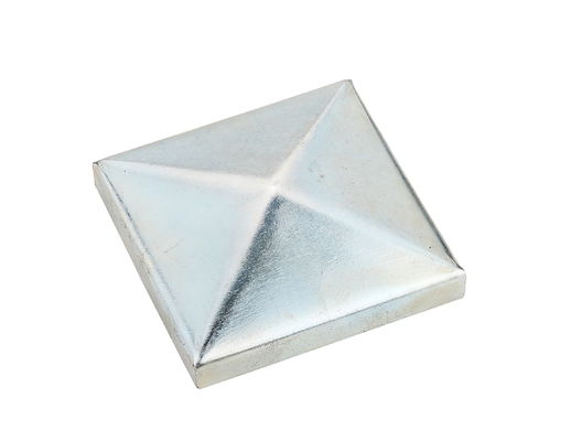 4.5in x 4.5in 7x7 8x8 4x4 Vierkantstahl-Posten bedeckt Plastikspalten-Abdeckung mit einer Kappe
