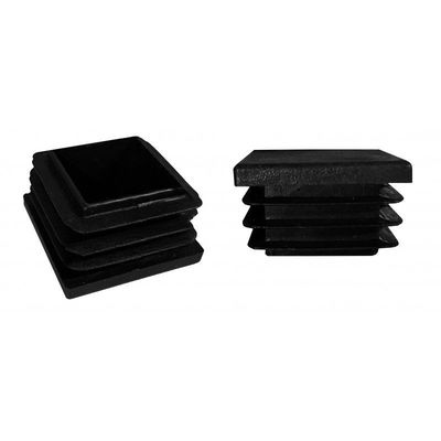 4x4“ 2 Zoll. X 2 Zoll. Schwarze quadratische Posten-Plastikkappe 4&quot; 2&quot; Aluminiumzaun Post Caps