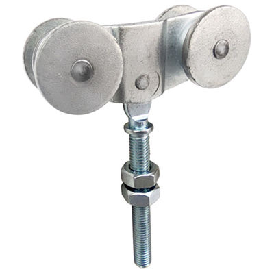 Ronde-Art 33.5mm des Glastür-hängende Rollen-Rad-4