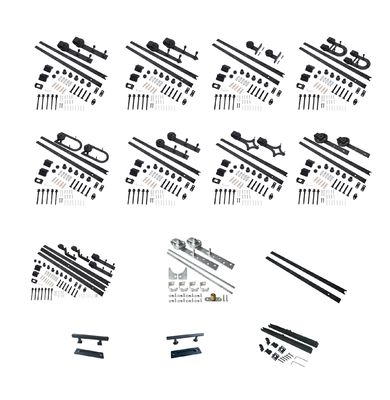 16 Zoll 18 Zoll-Scheunen-Tor-Hardware 8ft 6,6 Scheunen-Tür-Hardware-Ausrüstung Ft 6 Fuß-6ft doppelte