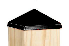 100mm 4x6 8x8 Zaun Corner Post Cap für Pyramiden-Säulen-Abdeckung 4x4 6x6 7x7 silberne