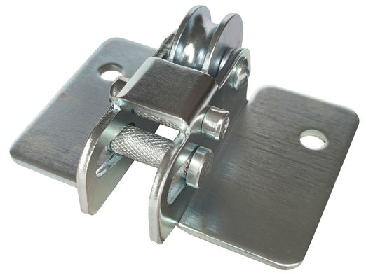 Galvanisierte hängende Stahlrolle der Tür-Q235 Kit With Forge Centre Plate