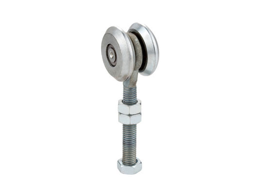 galvanisierte Schiebetürrolle mit 2 Rädern