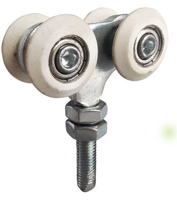 galvanisierte Schiebetürrolle mit 2 Rädern