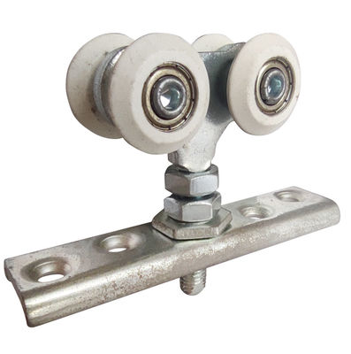 galvanisierte Schiebetürrolle mit 2 Rädern