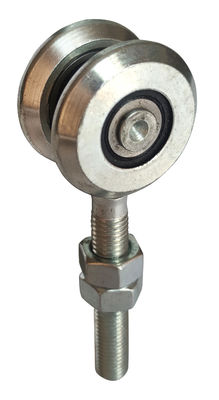 galvanisierte Schiebetürrolle mit 2 Rädern