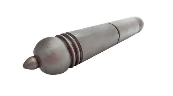 Farbrundkopf-Fass des Selbst19x110 lagern festes Stahlschweißenscharnier mit Stahlball für Pendeltür schwenkbar