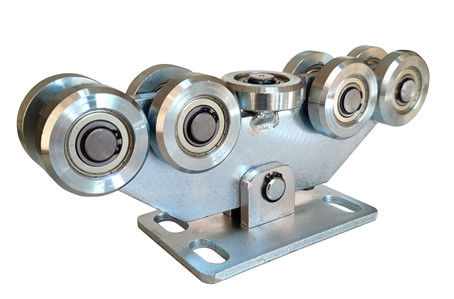 Hochleistungsrad 80x80 der eisen-Silberkette-Verbindungs-freitragendes Steuerschieber-Ausrüstungs-9 profilierte Bahn 68mm