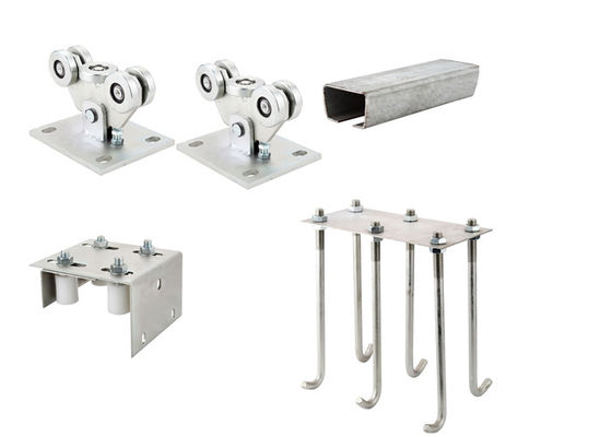 Schiebetür-Hardware 8 Räder 5 der Schiebetür-Hardware der Räder im Freien freitragende Ausrüstungen silbriges Gold