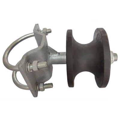 6&quot; Quadrat-Posten X 2&quot; freitragende Tor-Rollen-Nylonräder für quadratische Rohr-Kettenglied-Tore