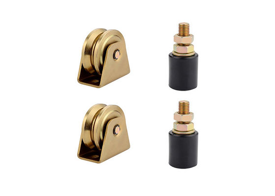 Verzinken Sie silberne kleine Nylonführer-Rollen mit Lagern 40mm