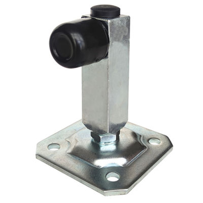 80mm Boden rollenden Tor-Stopper für Auto-Vieh mit Gummibodenplatte installieren