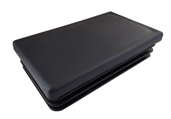 40x75mm 3&quot; galvanisiertes Plastikeindrückung quadratische Posten-Stahlkappen-flaches rechter Seite Einsatz