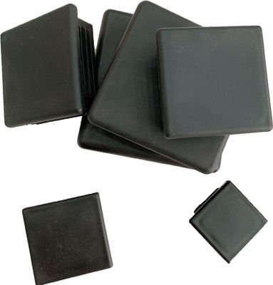 40x75mm 3&quot; galvanisiertes Plastikeindrückung quadratische Posten-Stahlkappen-flaches rechter Seite Einsatz