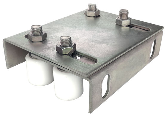Rad-Klammer des gleitenden Tor-40x44 mit Rollen des Bolzen-4