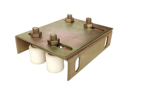 Rad-Klammer des gleitenden Tor-40x44 mit Rollen des Bolzen-4