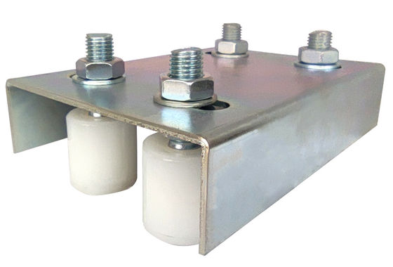 Rad-Klammer des gleitenden Tor-40x44 mit Rollen des Bolzen-4