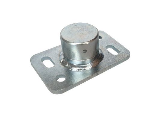 Schwenktürscharnier Hardware-Hochleistungsstahl 40mm Bauernhofes untere mit dem Rundeisen-Plattendrehen
