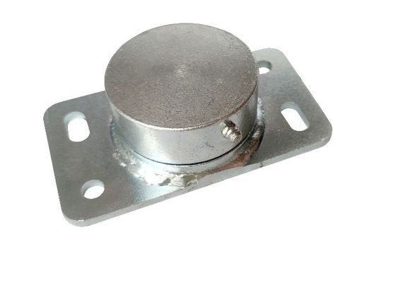 Schwenktürscharnier Hardware-Hochleistungsstahl 40mm Bauernhofes untere mit dem Rundeisen-Plattendrehen