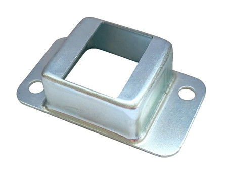 6&quot; 3&quot; galvanisierter Posten bedeckt Stärke-Stahlmontage-Posten-Platte 6x6 4x4 2x4 1.5mm mit einer Kappe