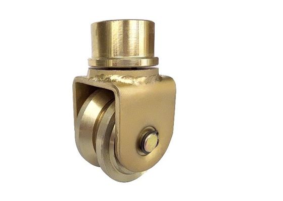 76.2mm 3&quot; Steuerschieber-Rad U fugen eine 360 Grad-drehende Universalität mit Lagern