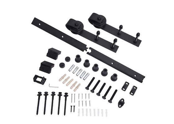 JNK 2 1/4&quot; Scheunen-Tor-Hardware-Innenscheunen-Tür-Hardware-Griffe und Verschlüsse mit flach 2m Bahn