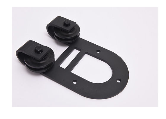 Scheunentür-Hardware der Elektrophorese schwarze