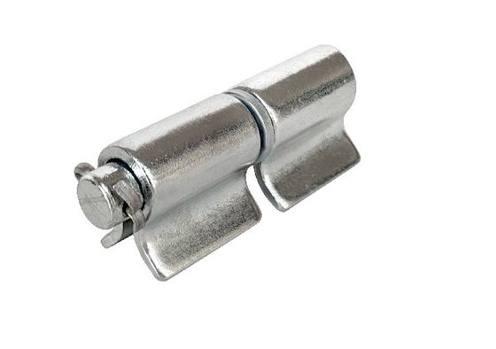 Fahrstraßen-Schwenktür-Lager lagert weißes Zink schwenkbar, das 2 Stadien auf Pin Socket schweißen